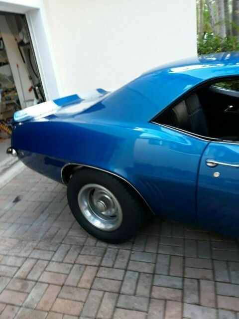 1969 Blue Chevrolet Camaro Coupe