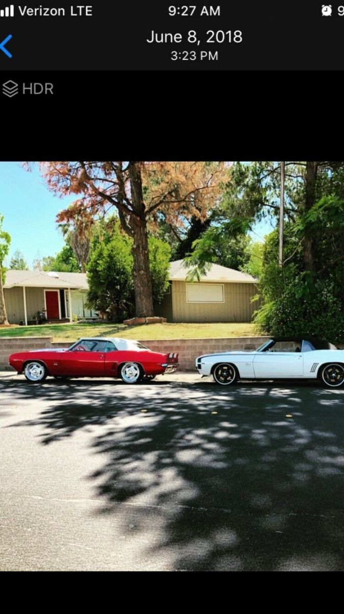 1969 Chevrolet Camaro Convertible