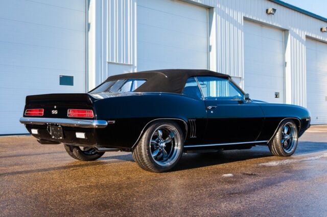 1969 Black Chevrolet Camaro Convertible