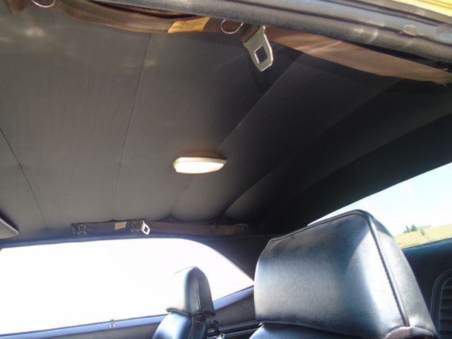 1969 Yellow Chevrolet Camaro Coupe