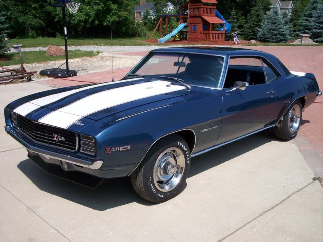 1969 Black Chevrolet Camaro Coupe