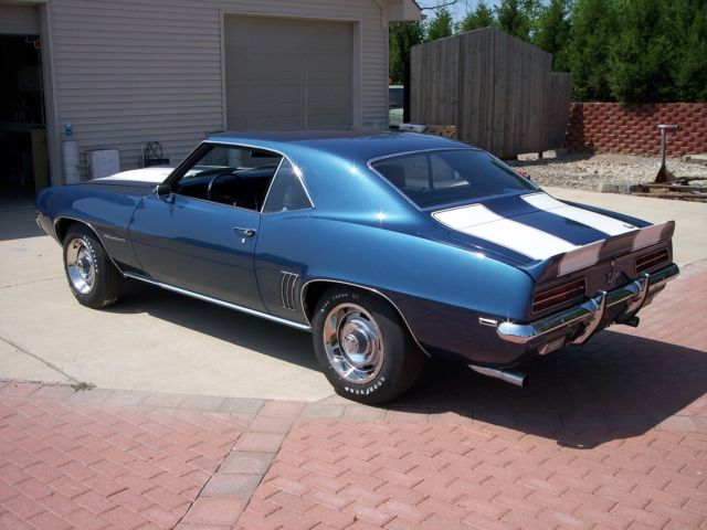 1969 Black Chevrolet Camaro Coupe