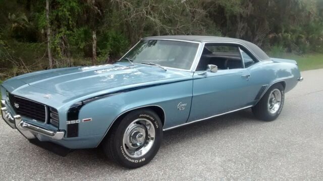 1969 Blue Chevrolet Camaro Coupe