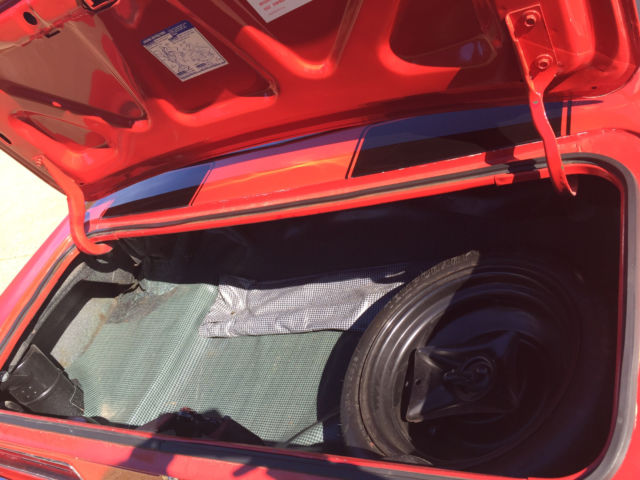 1969 Rally Red Chevrolet Camaro Convertible