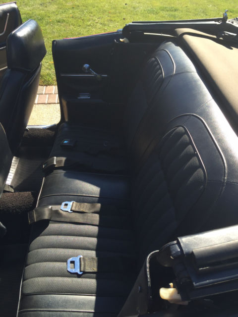 1969 Rally Red Chevrolet Camaro Convertible