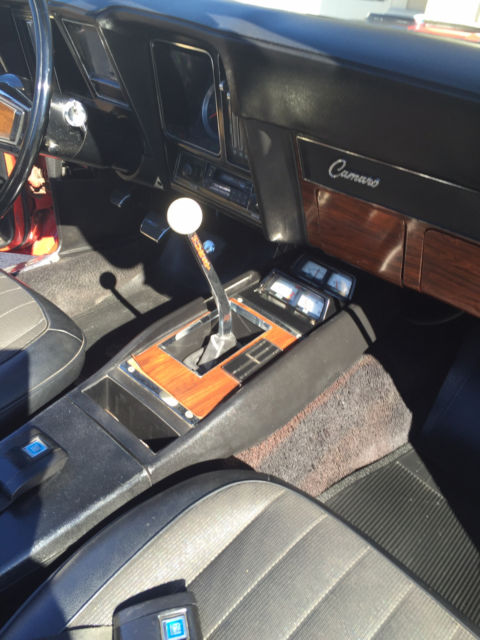 1969 Rally Red Chevrolet Camaro Convertible