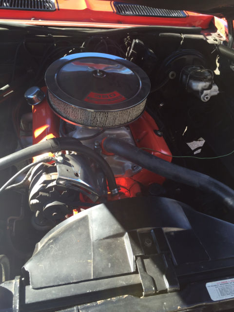 1969 Rally Red Chevrolet Camaro Convertible