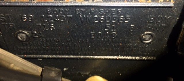 1969 Blue Chevrolet Camaro Coupe