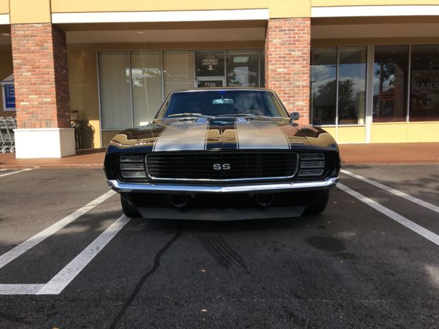 1969 Black Chevrolet Camaro Coupe