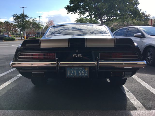 1969 Black Chevrolet Camaro Coupe