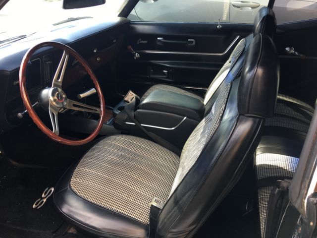 1969 Black Chevrolet Camaro Coupe