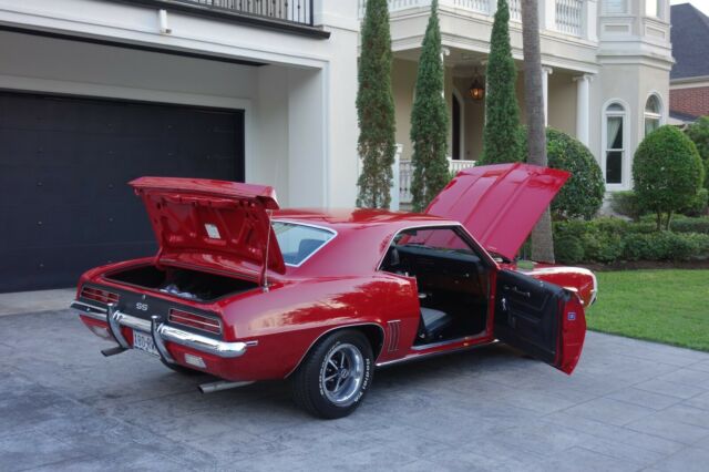 1969 Red Chevrolet Camaro Coupe