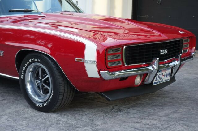 1969 Red Chevrolet Camaro Coupe
