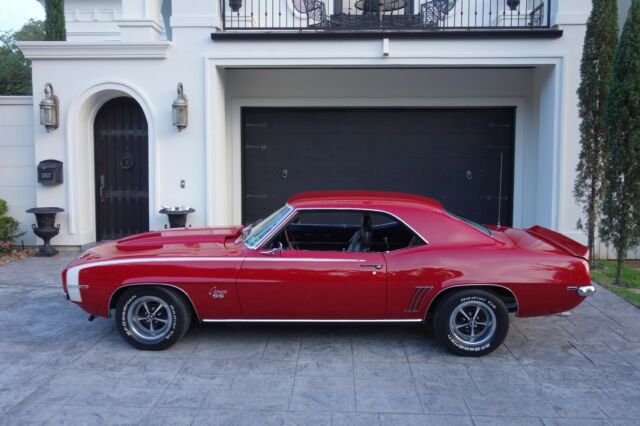 1969 Red Chevrolet Camaro Coupe