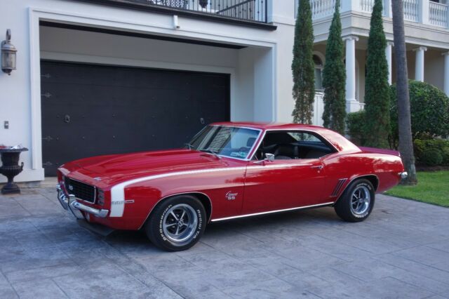 1969 Red Chevrolet Camaro Coupe