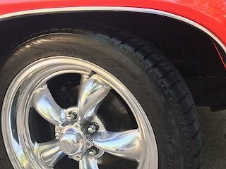 1969 Orange Chevrolet Camaro Coupe