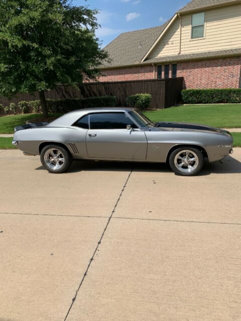 1969 Silver Chevrolet Camaro Coupe