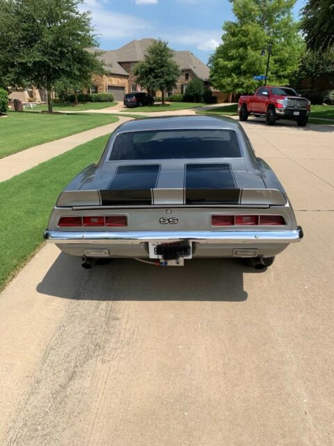 1969 Silver Chevrolet Camaro Coupe