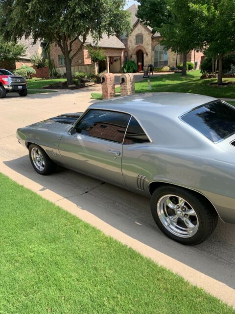 1969 Silver Chevrolet Camaro Coupe