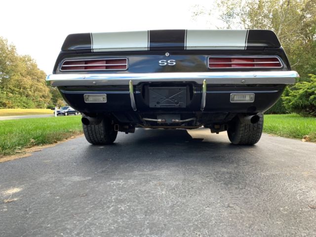 1969 Black Chevrolet Camaro Convertible