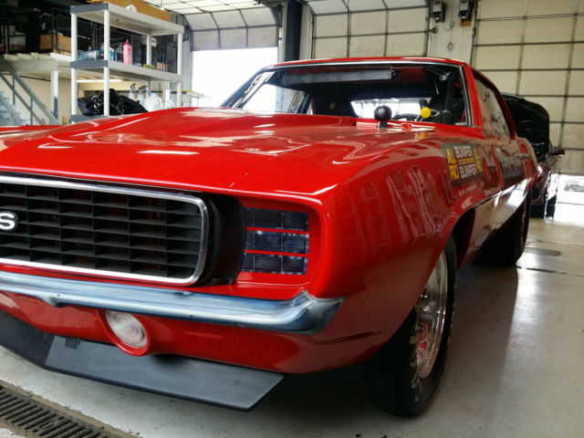 1969 Red Chevrolet Camaro Coupe