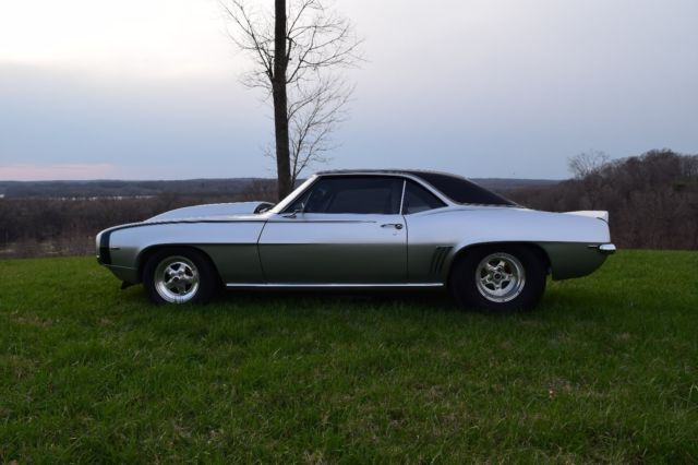1969 Silver Chevrolet Camaro