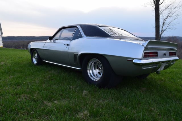 1969 Silver Chevrolet Camaro