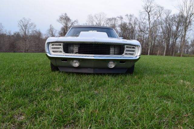 1969 Silver Chevrolet Camaro
