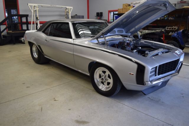 1969 Silver Chevrolet Camaro