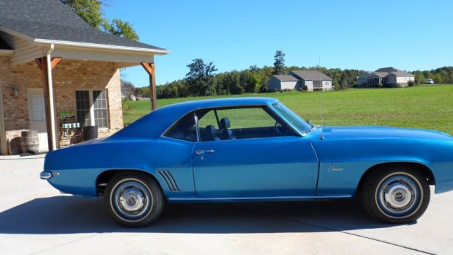1969 Red Chevrolet Camaro Coupe