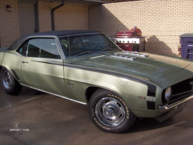 1969 Frost Green Chevrolet Camaro Coupe