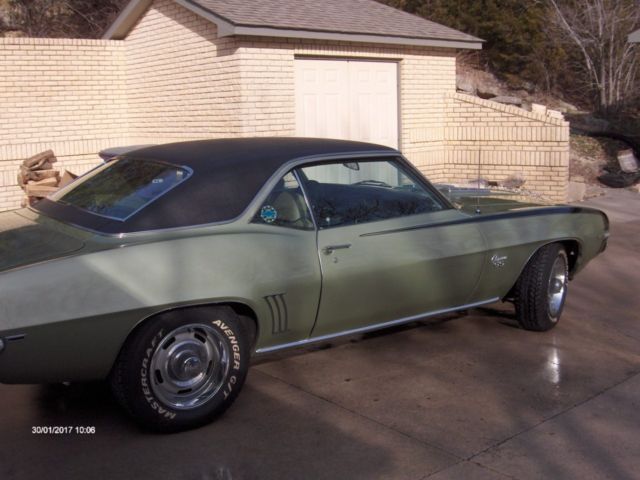 1969 Frost Green Chevrolet Camaro Coupe