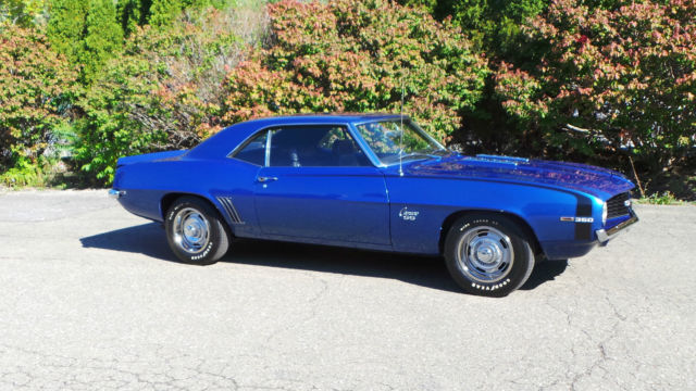 1969 Dusk Blue Chevrolet Camaro