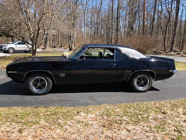 1969 Black Chevrolet Camaro Coupe