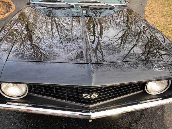 1969 Black Chevrolet Camaro Coupe