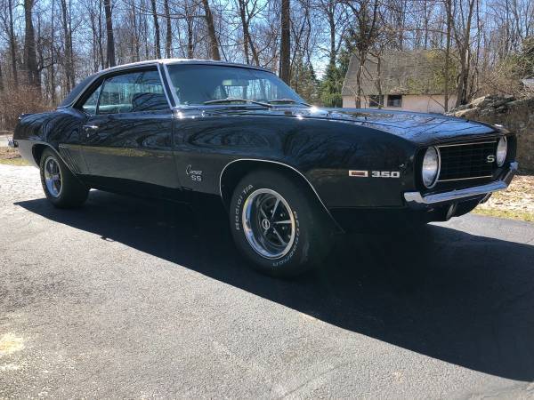 1969 Black Chevrolet Camaro Coupe