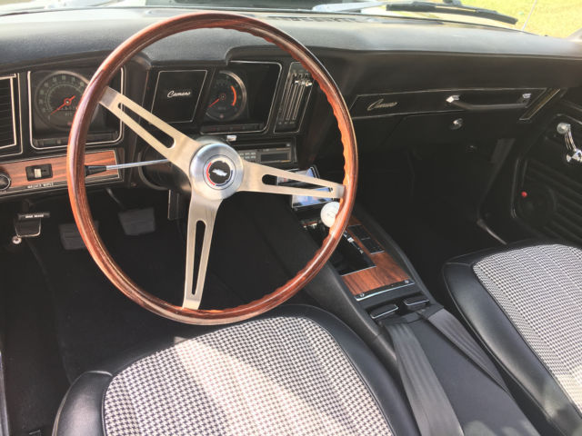 1969 Black Chevrolet Camaro Coupe