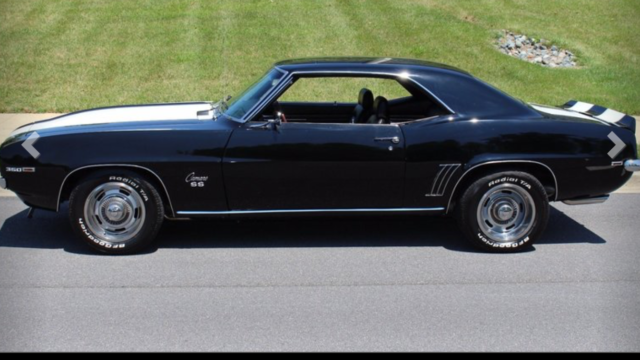 1969 Black Chevrolet Camaro Coupe
