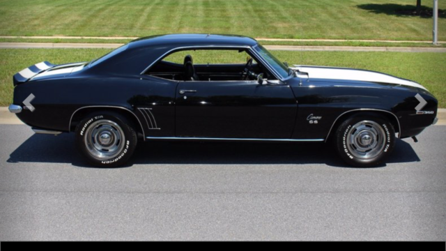 1969 Black Chevrolet Camaro Coupe