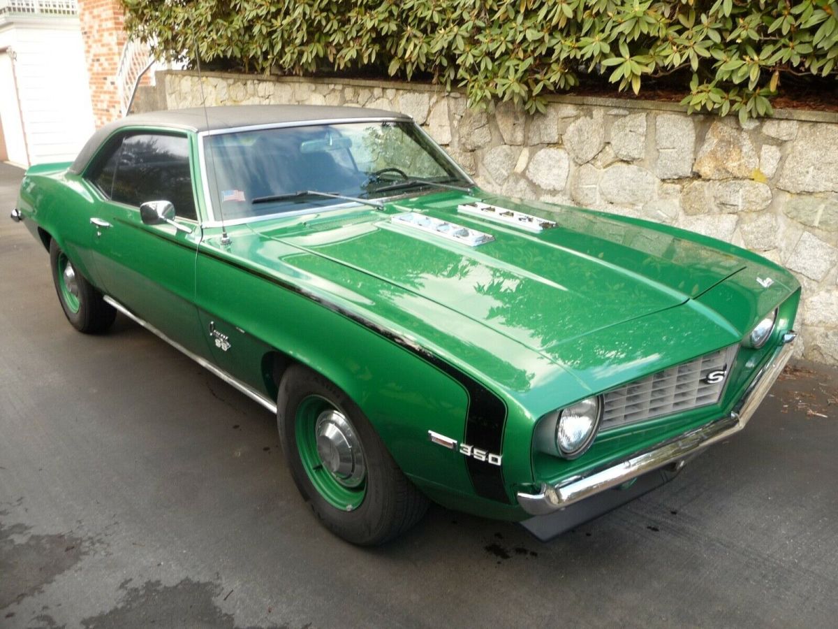 1969 Green Chevrolet Camaro Coupe