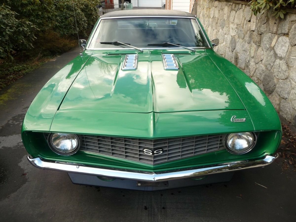 1969 Green Chevrolet Camaro Coupe