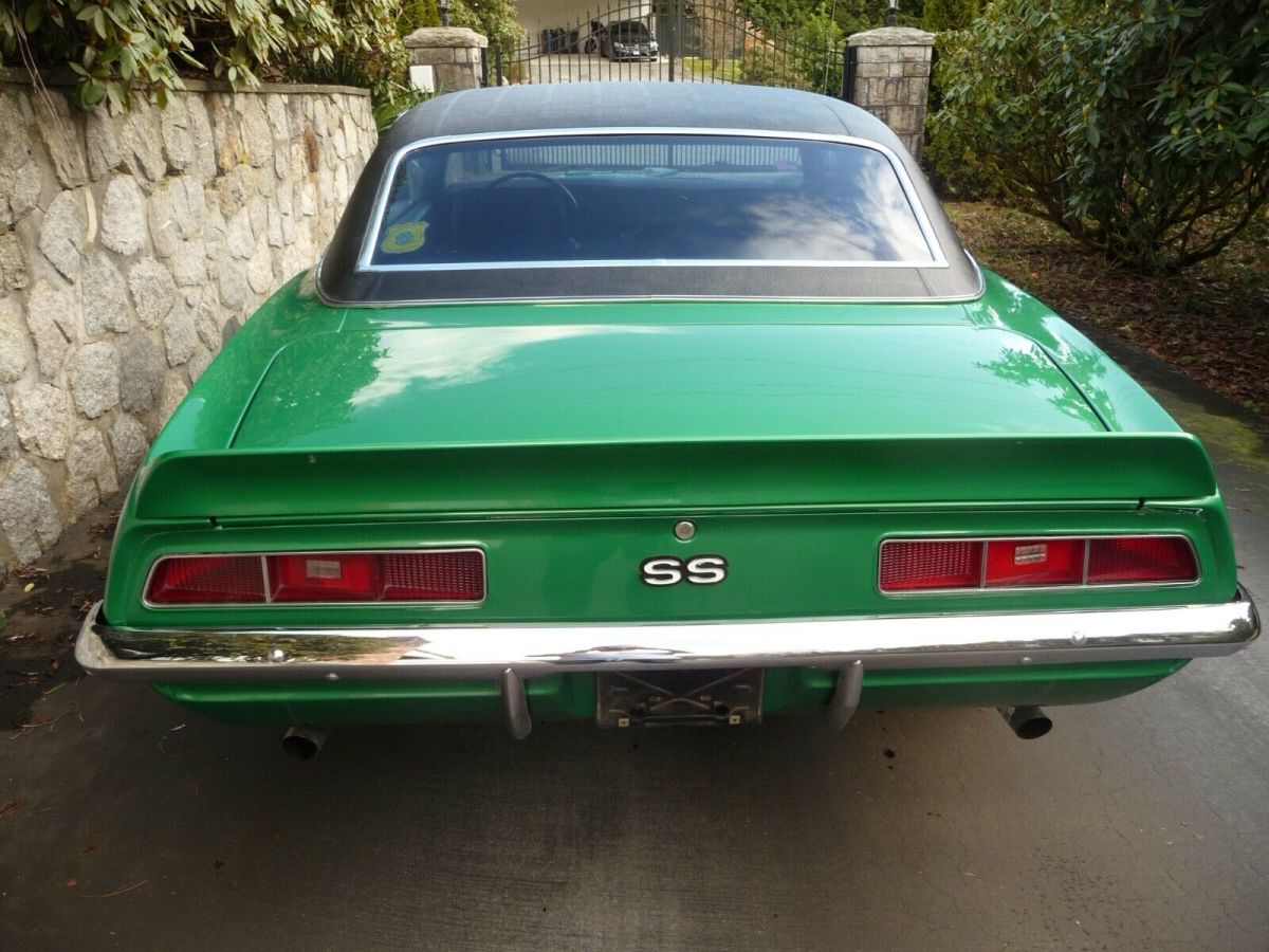 1969 Green Chevrolet Camaro Coupe
