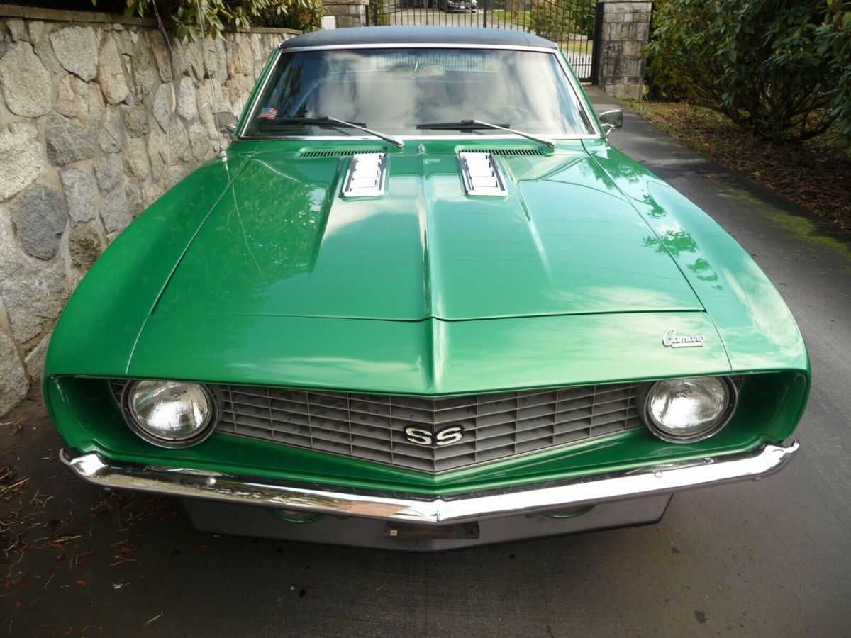 1969 Green Chevrolet Camaro Coupe