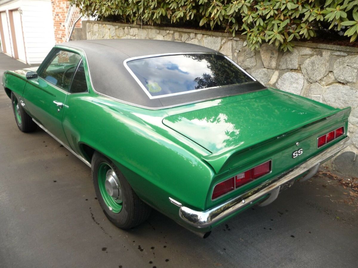 1969 Green Chevrolet Camaro Coupe