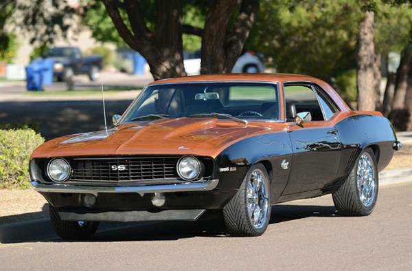 1969 Black Chevrolet Camaro Coupe