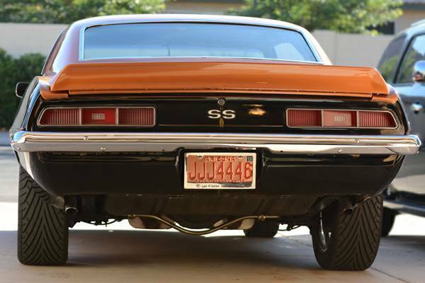 1969 Black Chevrolet Camaro Coupe