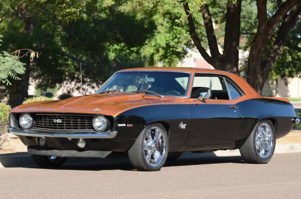 1969 Black Chevrolet Camaro Coupe