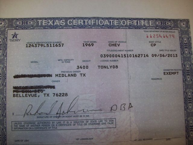 1969 Green Chevrolet Camaro Coupe