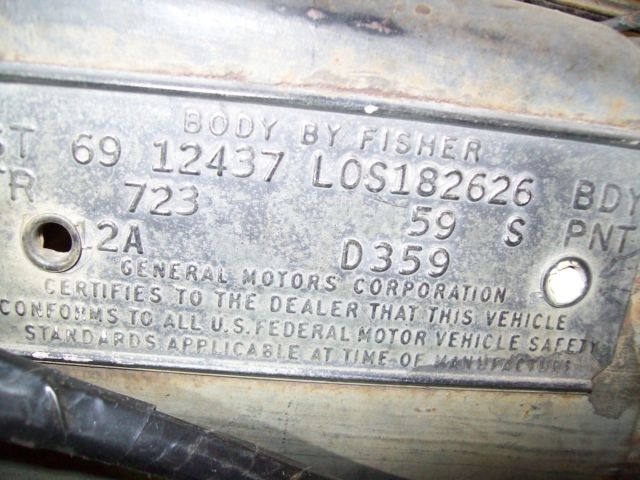 1969 Green Chevrolet Camaro Coupe