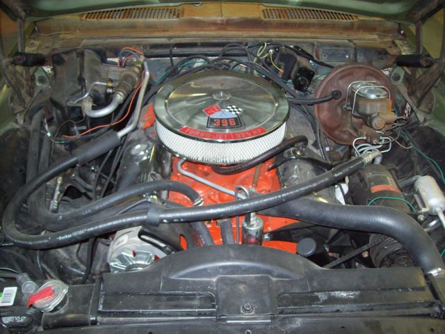 1969 Green Chevrolet Camaro Coupe